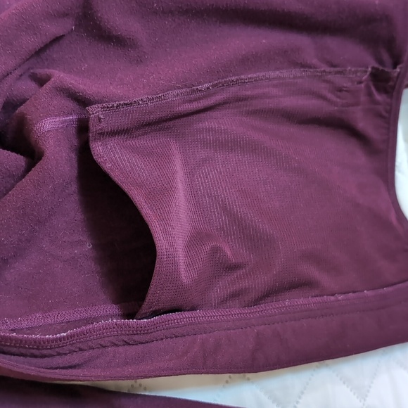 Fabletics Woman's JOJO Athletic Burgundy Rose Jacket,Size L. - Picture 8 of 11